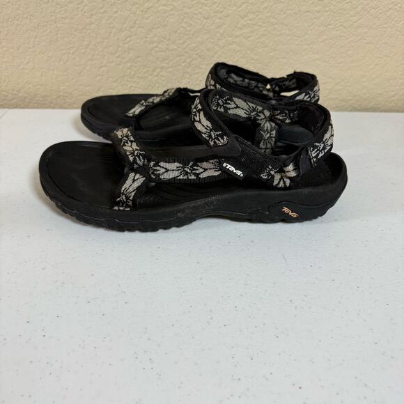 Teva Women's Hurricane IV Sandal Size 11 Strappy Adjustable Sport Outdoor Black - Picture 2 of 11